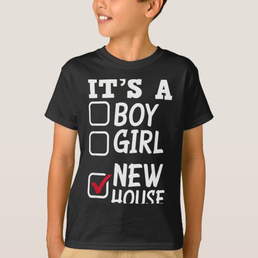 Proud New Homeowner New House Funny New Homeowner Tシャツ (正面)