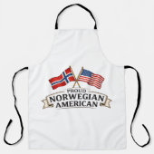 Proud Norwegian American Apron エプロン (正面)