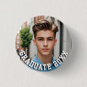 Proud of our Graduate 20XX | 卒業写真 缶バッジ (正面)