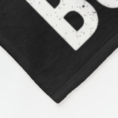 Proud Olde English Bulldog Life Is Better Dog Funn フリースブランケット (角)