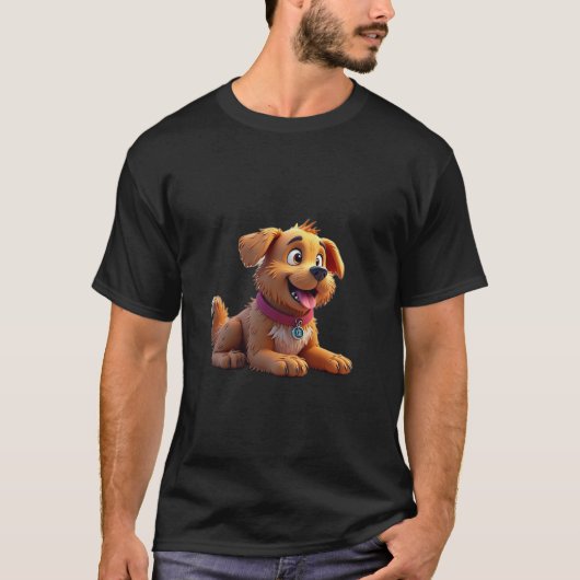 Proud parent of a spoiled dog tシャツ (正面)