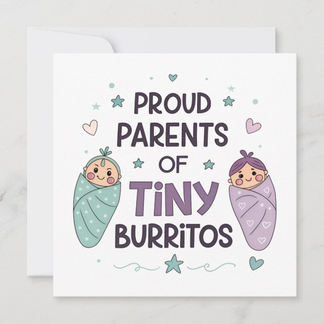 Proud Parents of Tiny Burritos Art (正面)