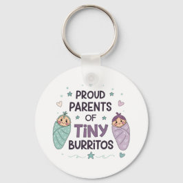 Proud Parents of Tiny Burritos Art キーホルダー