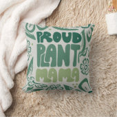 Proud Plant Mama – Bold Plant Lover クッション (ブランケット)