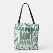 Proud Plant Mama – Bold Plant Lover トートバッグ (裏面)