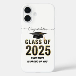 Proud, Protected, and Graduated – Happy Graduation iPhone 16ケース