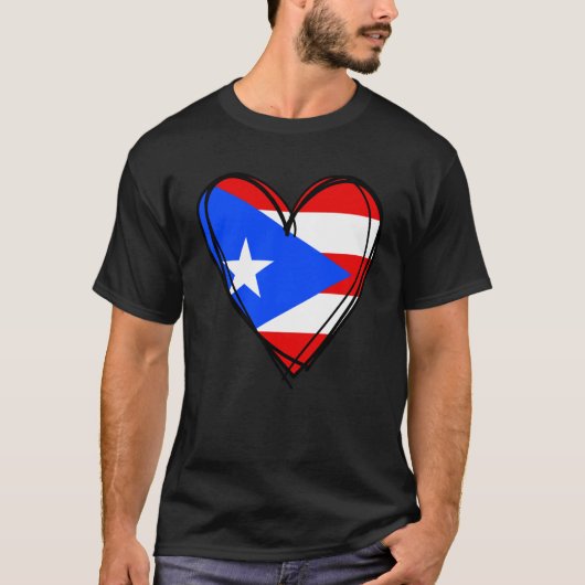 Proud Puerto Rican Boy Girl Aunt Dad Puerto Rico F Tシャツ (正面)