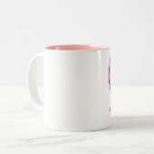 Proud Pug Mom ツートーンマグカップ (正面左)