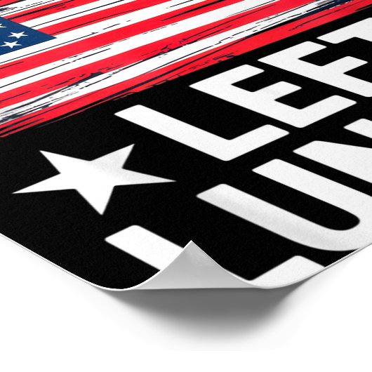 Proud Radical Left Lunatic For Litical Enthusiasts ポスター (角)