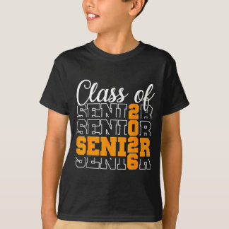Proud senior 2026 graduation high school class of tシャツ