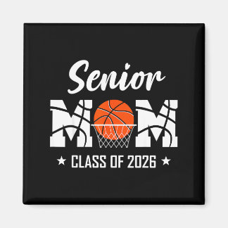 Proud senior basketball mom 2026 graduation  マグネット