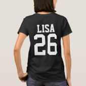PROUD SISTER 2026年卒業おめでとう 名入れ卒業記念 Tシャツ (裏面)