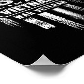 Proud Sister Vietnam Vet Brother Veterans Day Amer ポスター (角)