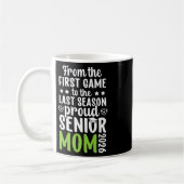 Proud Soccer Senior Mom 2026 Soccer Senior Mama 20 コーヒーマグカップ (左)