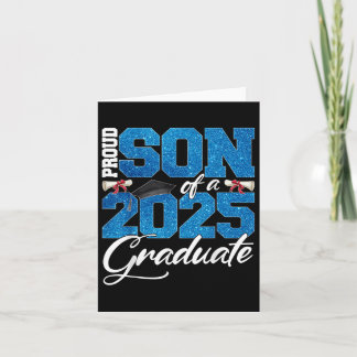 Proud Son Of A Cl Of 2025 Senior Graduate Men Wome カード
