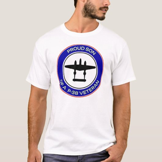 Proud Son of a P-38 Veteran Tシャツ (正面)