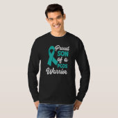 Proud Son Of A PCOS Warrior PCOS Awareness   Tシャツ (正面フル)