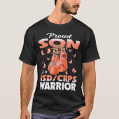 Proud Son Of A Rsd Crps Warrior Awareness Boxing G Tシャツ (正面)