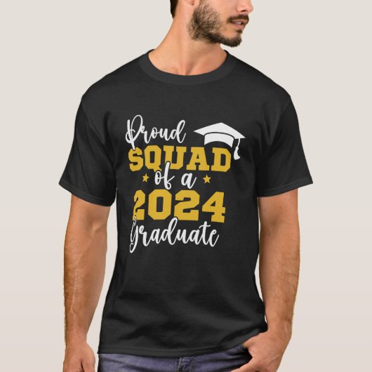 Proud Squad of the Graduate 2024 Tシャツ (正面)