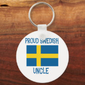 Proud Swedish Uncle キーホルダー (正面)