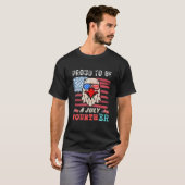 Proud To Be A July Fourther 4 Th Of July Tシャツ (正面フル)