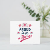 Proud to be a Nurse ポストカード (スタンド正面)
