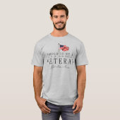 Proud To Be A US Air Force Veteran Tシャツ (正面フル)