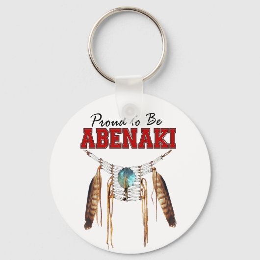Proud to be Abenaki キーホルダー (正面)