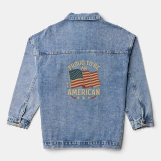 Proud to Be an American – Women’s Vintage Denim Ja デニムジャケット