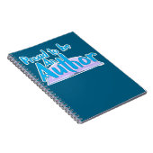  Proud To Be An Author Epic Saying ノートブック (右側)