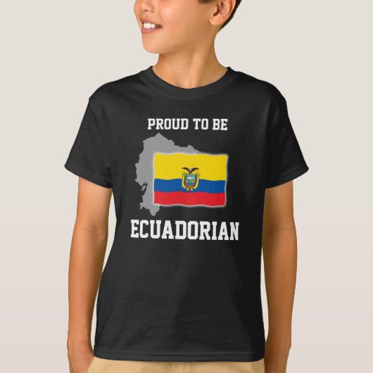 Proud to be Ecuadorian Tシャツ (正面)