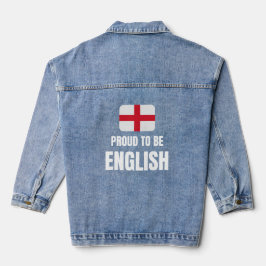 Proud to be English デニムジャケット