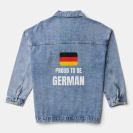 Proud to be German デニムジャケット