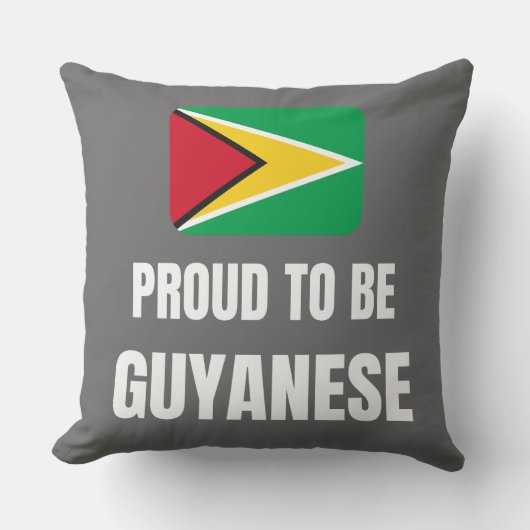 Proud to be Guyanese クッション (正面)