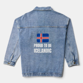Proud to be Icelandic デニムジャケット