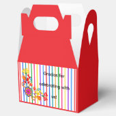 Proud to Be Latino Baby shower | Floral & stripe フェイバーボックス (オープン)