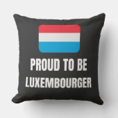 Proud to be Luxembourger クッション (正面)