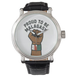 Proud to be Malagasy - Madagascar Heritage Power F 腕時計