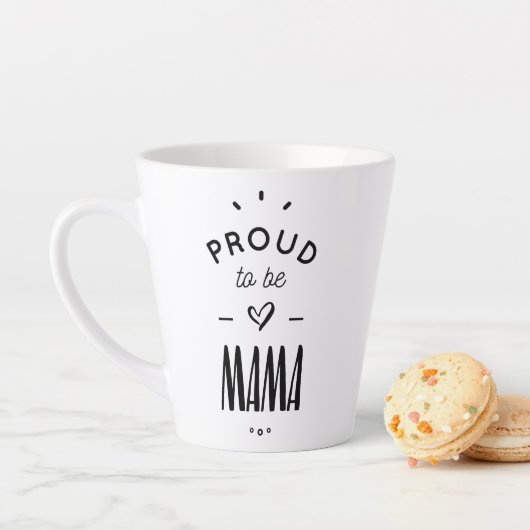 Proud to be mama カフェラテマグ (インサイチュ)