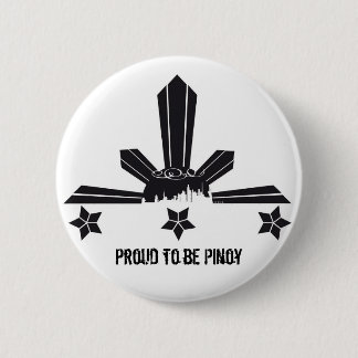 proud to be pinoy button 缶バッジ
