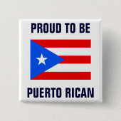 Proud to Be Puerto Rican 缶バッジ (正面)