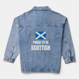 Proud to be Scottish デニムジャケット