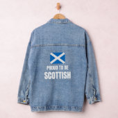 Proud to be Scottish デニムジャケット (ハンガー)