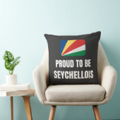 Proud to be Seychellois クッション (椅子)