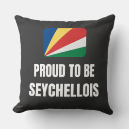 Proud to be Seychellois クッション