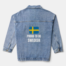 Proud to be Swedish デニムジャケット