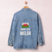 Proud to be Welsh デニムジャケット (ハンガー)