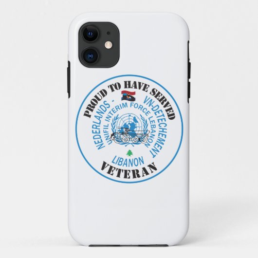 Proud to have served Libanon UNIFIL Case-Mate iPhoneケース (裏面)