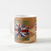Proud to have served......UK コーヒーマグカップ (正面左)