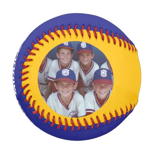 Proud to Play – Team Baseball Keepsake 野球ボール (正面左)